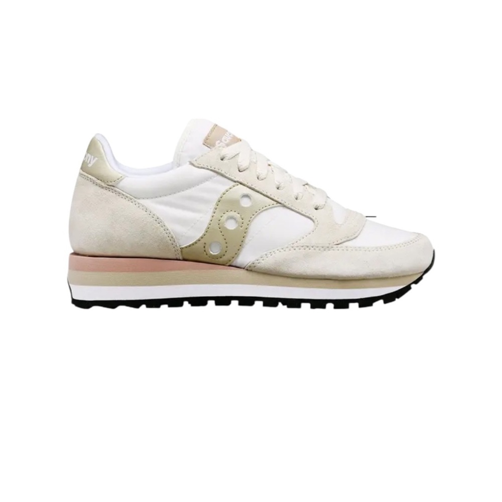 Saucony Wmns Jazz Triple 'Light Grey Gold Women Size 8